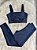 Conjunto Canelado Wonder+Top Dany Cor Preto - Imagem 1