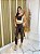 Conjunto Legging Bolso Vivo+Top Cor Marrom+Off - Imagem 6