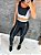 Conjunto Legging Bolso Vivo+Top Cor Preto+Lavanda - Imagem 5