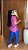 Blusa Mulet Tule Cor Fuschia - Imagem 1