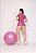 Blusa T-shirt Tule Cor Fuschia - Imagem 4