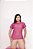 Blusa T-shirt Tule Cor Fuschia - Imagem 2