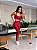 Conjunto Legging Montaria+ Top Alça Reta Cor Marsala - Imagem 3