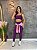 Conjunto Legging Montaria+ Top Alça Reta Cor Roxo Uva - Imagem 2