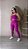 Conjunto Legging Montaria+ Top Alça Reta Cor Rosa Fuschia - Imagem 4