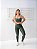 Conjunto Legging Montaria+ Top Alça Reta Cor Verde Militar - Imagem 1
