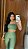 Conjunto Legging Montaria+ Top Alça Reta Cor Verde Oliva - Imagem 3