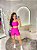 Conjunto Short Crossfit + Top Camilla Cor Rosa Fuschia - Imagem 1