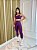 Conjunto Legging Básica+ Top Camilla Cor Uva - Imagem 5
