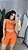 Conjunto Short Bolso+Top Alça Reta Cor Terra Cota - Imagem 4