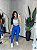 Conjunto Legging Vivo+Top Alça Reta Cor Azul Royal+Azul BB - Imagem 1