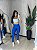 Conjunto Legging Vivo+Top Alça Reta Cor Azul Royal+Azul BB - Imagem 4