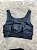 Conjunto Short Meia Coxa+ Top Clarisse Cor Preto - Imagem 2