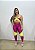 Conjunto Legging Karyne+ Top Cor Rosa Fuschia+Amarelo Neon - Imagem 8