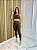 Conjunto legging basica + Top Clarisse Cor Marrom - Imagem 2