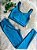 Conjunto Legging Básica+ Top Manu Cor Verde Petróleo - Imagem 1