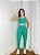 Conjunto Legging Básica+ Top Manu Cor Verde Esmeralda - Imagem 1