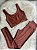 Conjunto Legging Básica+ Top Manu Cor Cobre - Imagem 1