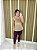 Blusa Regatão Tule Cor Areia - Imagem 5