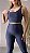 Conjunto Legging Básica + Top Clarisse Cor Cinza - Imagem 4