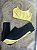 Conjunto Legging Lary+Top Tiras Cor Preto+Amarelo BB - Imagem 1
