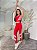 Conjunto Legging Isabela+Top Cor Vermelho+Rosa BB - Imagem 1