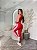 Conjunto Legging Isabela+Top Cor Vermelho+Rosa BB - Imagem 2