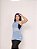 Blusa Regatão Tule Cor Azul BB - Imagem 5