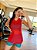 Blusa Regatão Tule Cor Vermelho - Imagem 1