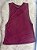 Blusa Regatão Tule Cor Marsala - Imagem 1