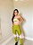 Conjunto Legging Karyne+ Top Cor Verde Mastruz+Rosa BB - Imagem 3