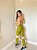 Conjunto Legging Karyne+ Top Cor Verde Mastruz+Rosa BB - Imagem 2