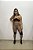 Conjunto Legging Karyne+ Top Cor Cappucino+Preto - Imagem 5