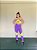 Conjunto Legging Karyne+ Top Cor Roxo Amora+Amarelo Neon - Imagem 3