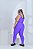 Conjunto Legging Básica Plus Size+ Top Alça Larga Cor Roxo Amora - Imagem 2