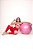 Conjunto Legging Karyne+ Top Cor Vermelho+Rosa BB - Imagem 7