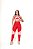 Conjunto Legging Karyne+ Top Cor Vermelho+Rosa BB - Imagem 5
