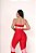Conjunto Legging Karyne+ Top Cor Vermelho+Rosa BB - Imagem 4