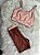 Conjunto Short Marcela+Top Cor Cobre+Avelã - Imagem 1