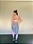 Conjunto Legging Val+ Top Cor Azul Celeste+Rosa BB - Imagem 2