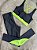 Conjunto Legging Val+ Top Cor Preto+Amarelo Neon - Imagem 1