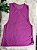 Blusa Regatão Tule Cor Roxo - Imagem 1
