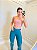 Conjunto Legging Vivo+Top Alça Reta Cor Verde Petroleo+Rosa BB - Imagem 1