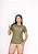 Blusa T-shirt Tule Cor Verde Militar - Imagem 1