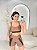 Conjunto Short Aline+Top Alça Reta Cor Cappucino+Marrom - Imagem 1