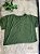 Blusa Croped Tule Cor Verde Militar - Imagem 1