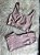 Conjunto Short Meia Coxa+ Top Clarisse Cor Cappucino - Imagem 1