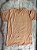 Blusa T-shirt Tule Cor Caramelo - Imagem 1