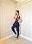 Conjunto Legging Básica+Top Clarisse Cor Azul Marinho - Imagem 2