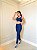 Conjunto Legging Básica+Top Clarisse Cor Azul Marinho - Imagem 1